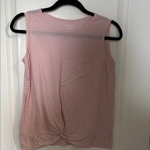 Children’s Place Pink Tie Front Tank Top